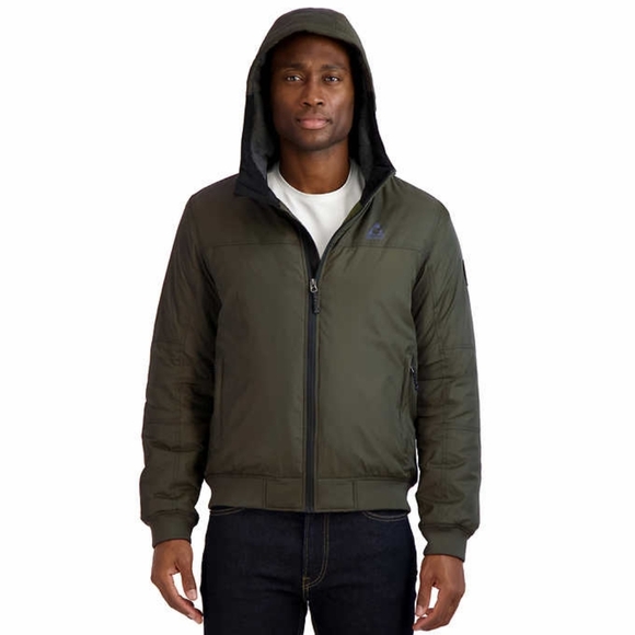 Gerry Men’s Hooded Bomber Jacket - Picture 2 of 6